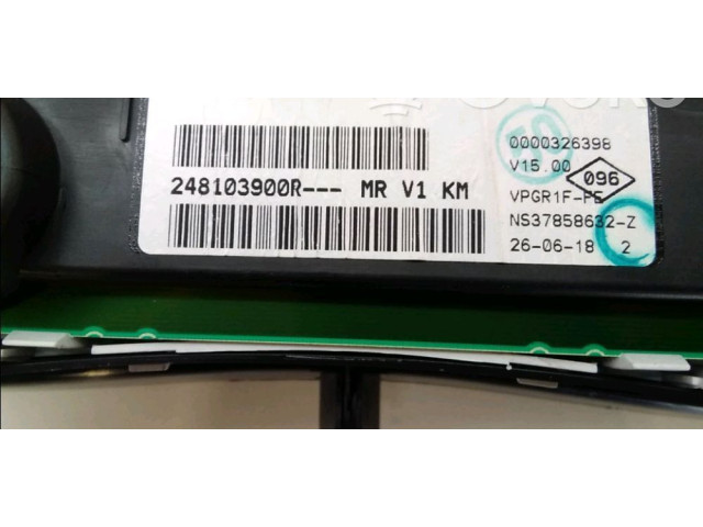 Панель приборов 248091950R   Dacia Dokker       