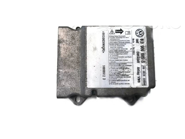 Блок подушек безопасности 1K0909605S   Skoda Octavia Mk2 (1Z)