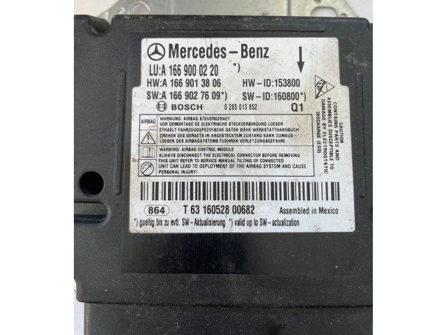 Блок подушек безопасности A1669000220, A1669027609   Mercedes-Benz GLE (W166 - C292)