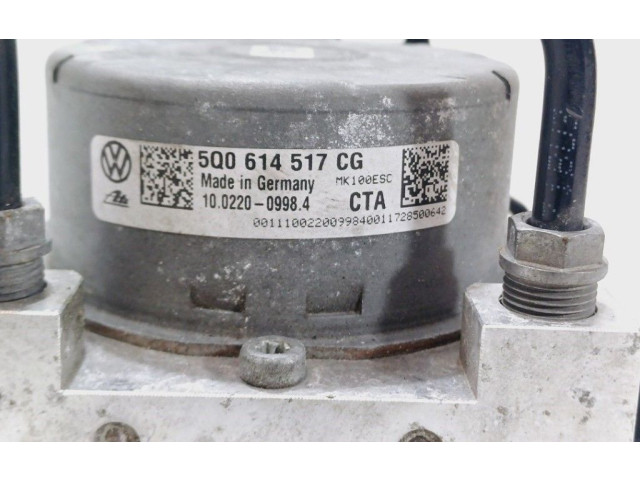 Блок АБС 5Q0614517CG Audi A3 S3 8V 2013 - 2019 года