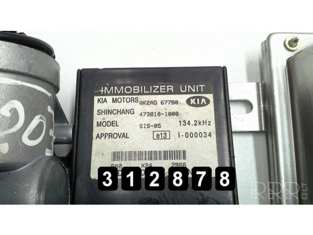 Блок управления двигателя K33E18881   KIA Rio