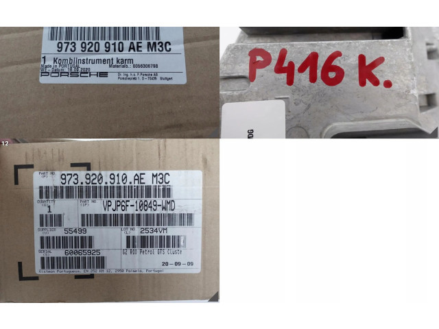 Přístrojová deska Porsche Panamera (971) 2017 971920911AF