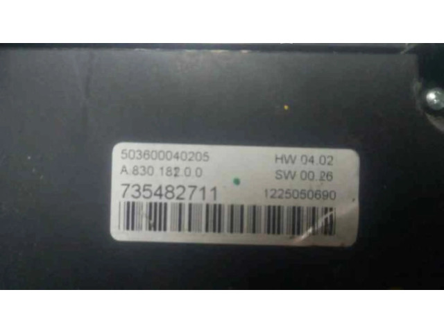 Блок управления климат-контролем    Fiat Bravo