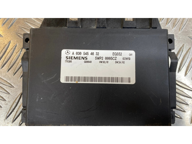 Блок управления коробкой передач A0305454632, 5WP20005CZ Mercedes-Benz ML W163