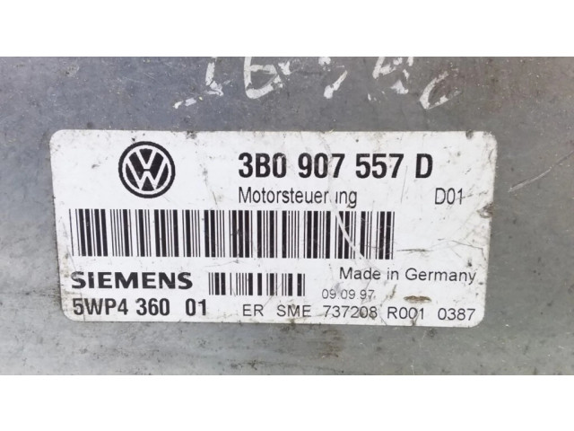 Блок управления двигателя 3B0907557D, 5WP436001   Audi A4 S4 B5 8D