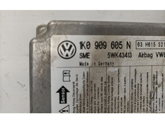 Блок подушек безопасности 1K0909605N   Volkswagen Golf SportWagen