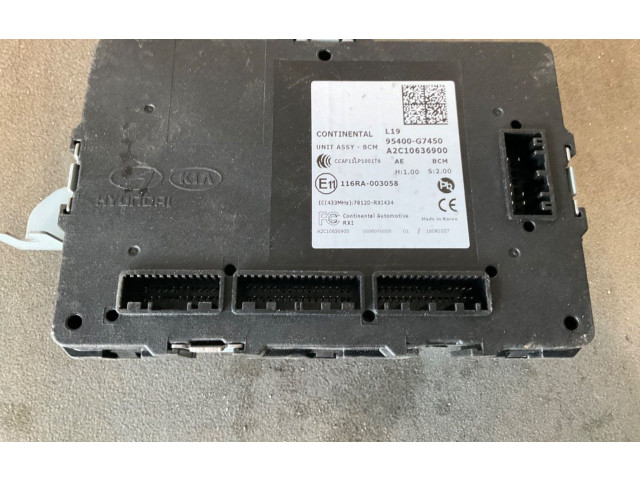 Блок управления 95400G7450, 95400G7450 Hyundai Ioniq