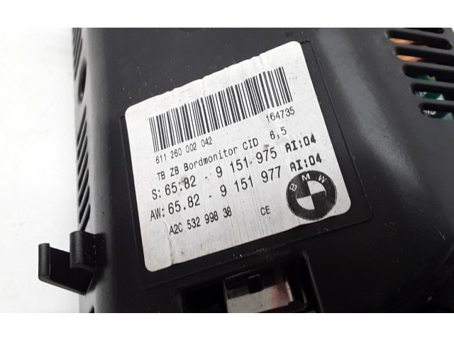 Дисплей    65829151975, 9151975   BMW 5 E60 E61