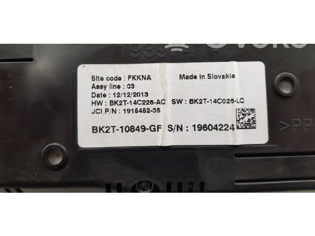 Панель приборов BK2T10849GF, 2333284 Ford Transit Custom