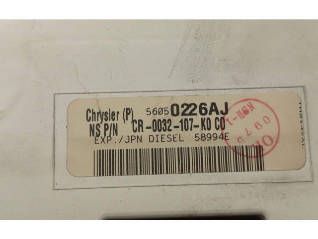 Панель приборов 56050226AJ Jeep Grand Cherokee (WK)