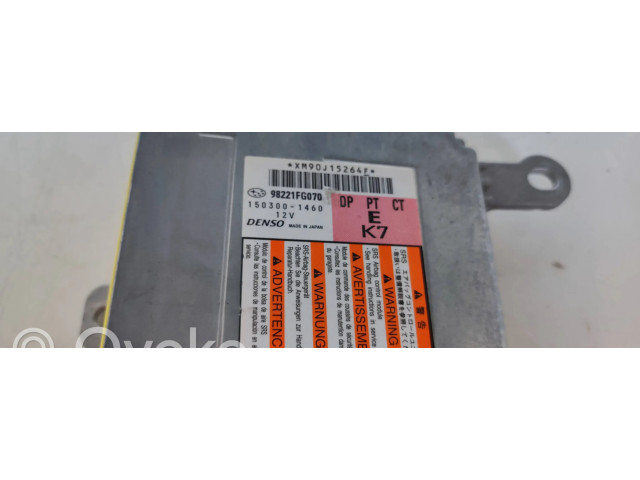 Блок подушек безопасности 98221FG070, 1503001460   Subaru Impreza III