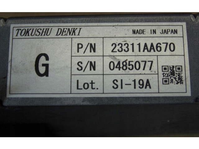 Блок управления 23311AA670   Subaru Forester SJ