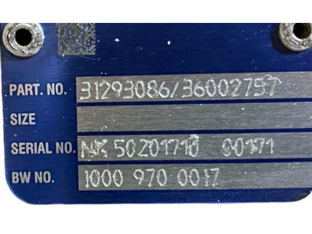 Турбина Volvo S60 36002664, 31293086