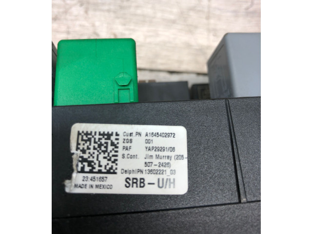 Блок предохранителей A1645402972, 13602221 Mercedes-Benz R W251