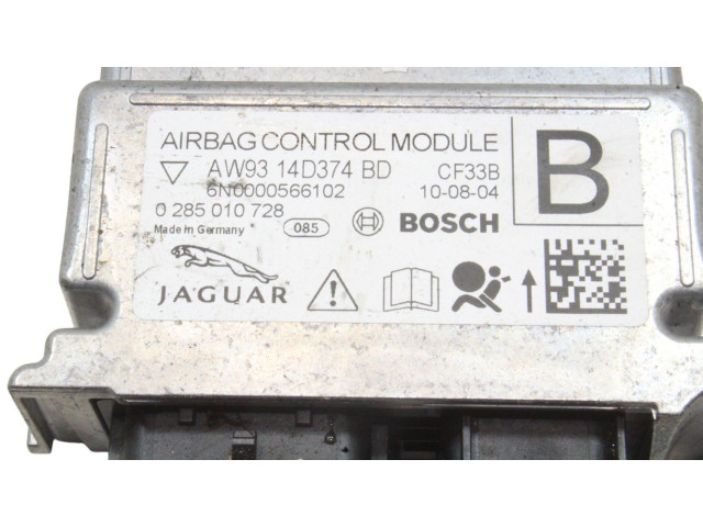 Блок подушек безопасности AW9314D374BD, 0285010728 Jaguar XJ X351