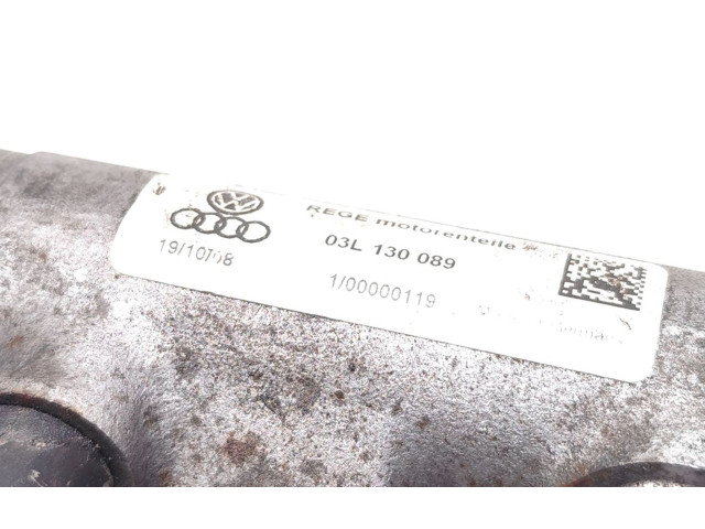 Топливная рампа 03L130089 Audi A3 S3 8P для двигателя CBBB