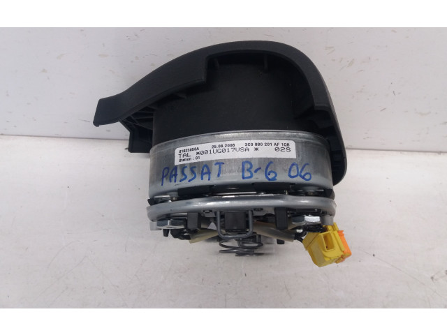 Подушка безопасности водителя 3C0880201AF   Volkswagen PASSAT B6