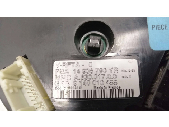 Блок управления климат-контролем 14908790YR, 9140010488   Citroen C8