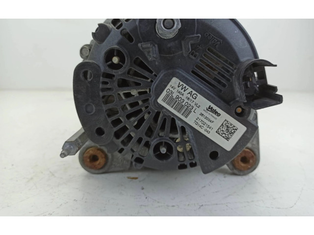 Генератор 03L903023L Volkswagen Caddy