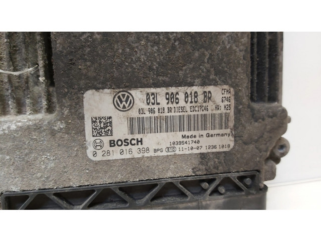 Блок управления двигателя 03L906018BP   Skoda Yeti (5L)