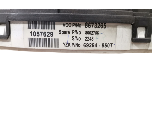 Панель приборов 8673265, 6670   Volvo XC90       