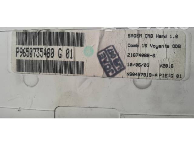 Панель приборов 00006105EV   Citroen C2       