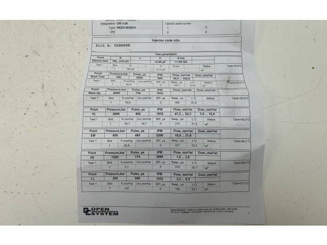 Форсунка 0445117029 Audi A7 S7 4G CGQB