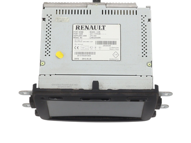 Pojistková skříňka Радио/ проигрыватель / навигация 281154759R Dacia Lodgy 2017