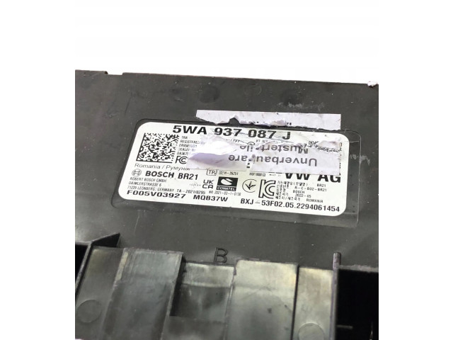 Блок комфорта 5WA937087J Volkswagen Golf VIII