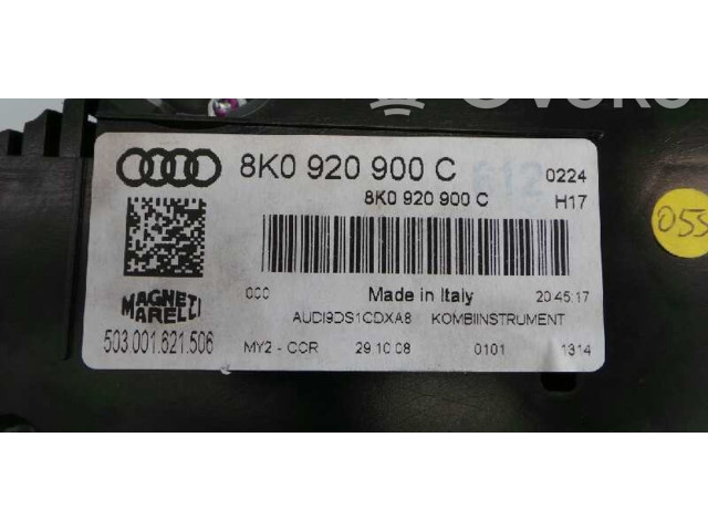 Панель приборов 8K09200900C, E1-B6-11-1 Audi A4 Allroad