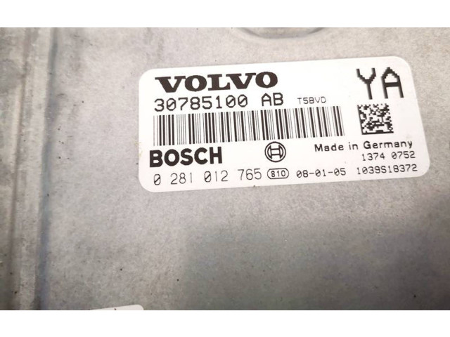 Блок управления двигателя 30785100ab, 0281012765   Volvo S80