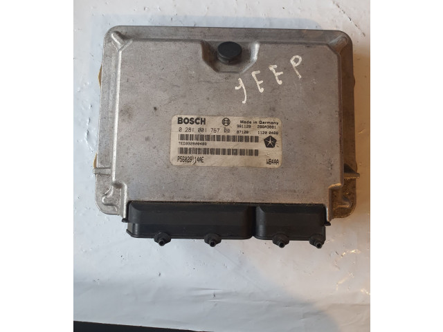 Блок управления двигателя P56029114AE, 0281001767 Jeep Grand Cherokee (WJ)
