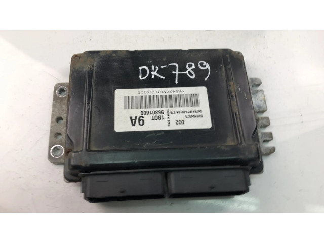 Блок управления двигателем Блок управления 96801800   Chevrolet Matiz