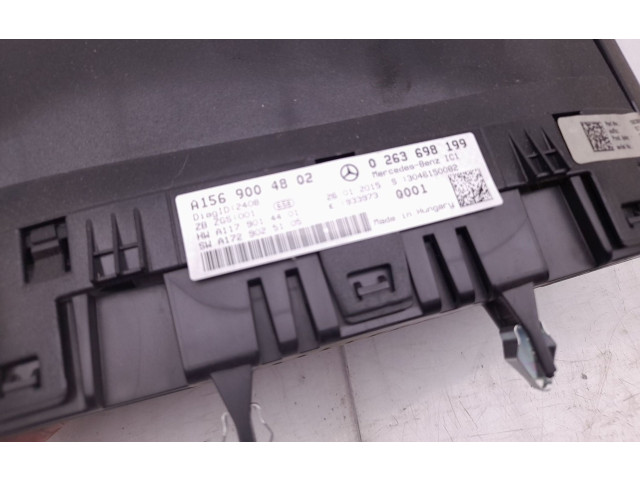Přístrojová deska  Mercedes-Benz GLA W156 2015 A1569004802, 0263698199  