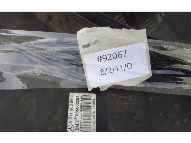 Вентилятор радиатора     A2115000993    Mercedes-Benz E W124 