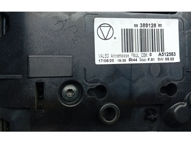 Дисплей 9838912880 Citroen C3 Aircross