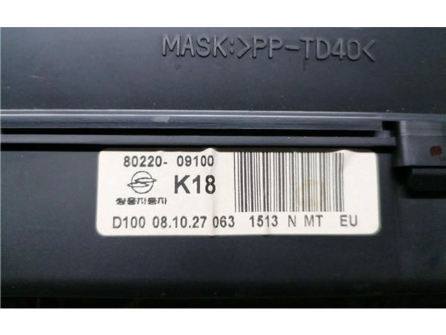 Панель приборов 8022009100, 8022009100 SsangYong Kyron