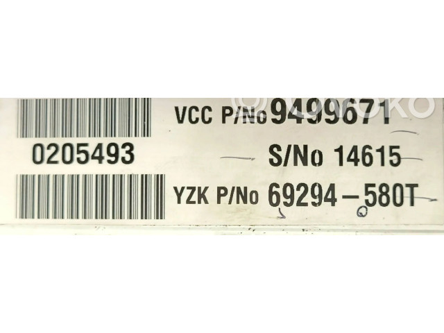 Панель приборов 0205493, 69294580T   Volvo V70       