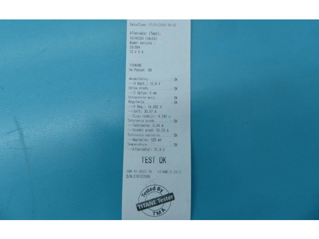 Генератор TG14C020, IMPRK1154046   Volkswagen PASSAT B8      