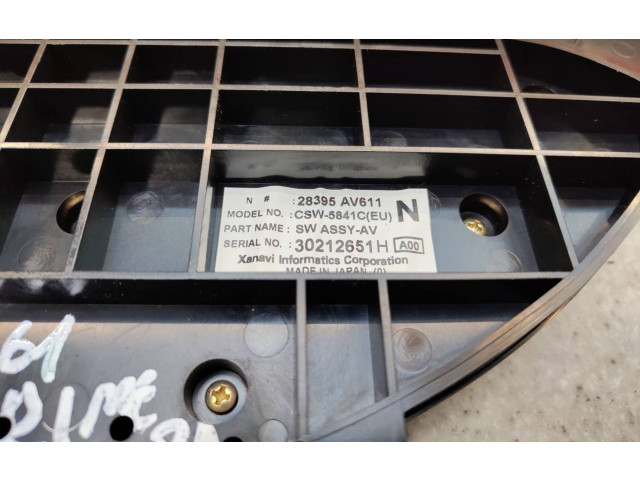 Блок управления кондиционера воздуха / климата/ печки (в салоне) 28395AV611 Nissan Primera