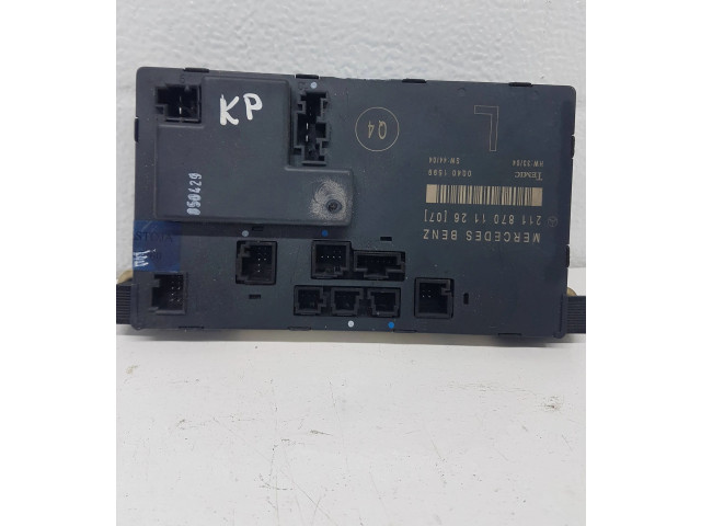 Блок управления дверью 2118701126, 00401599   Mercedes-Benz E W211