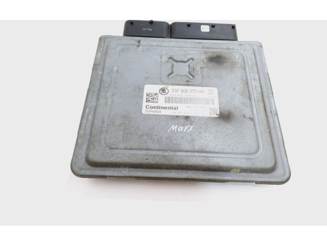 Блок управления двигателя 03F906070HH, 03F907309AK Skoda Fabia Mk2 (5J)