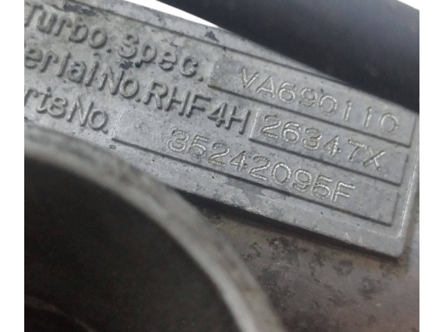 Turbodmychadlo Турбина VA690110, 35242095F Chrysler Grand Voyager IV ENJ