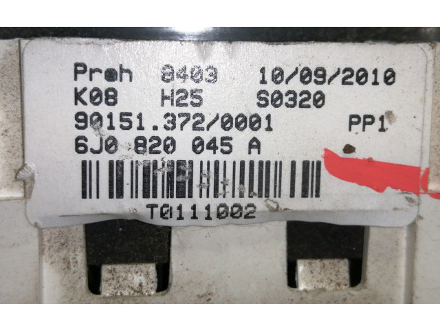 Модуль блока управления кондиционером 6J0820045A   Seat Ibiza IV (6J,6P)