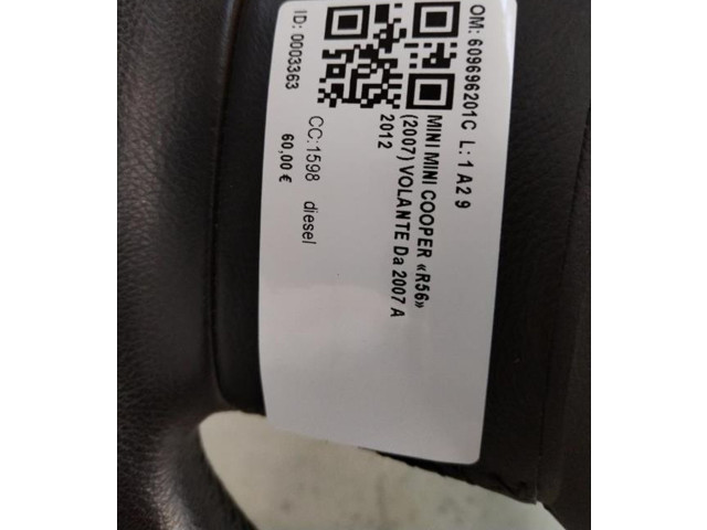 Руль Mini One - Cooper Coupe R56 2005 - 2014 года 609696201C, 609696201C