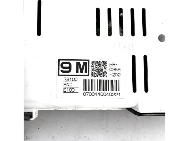 Панель приборов 0700440040221, 78100   Honda Civic       