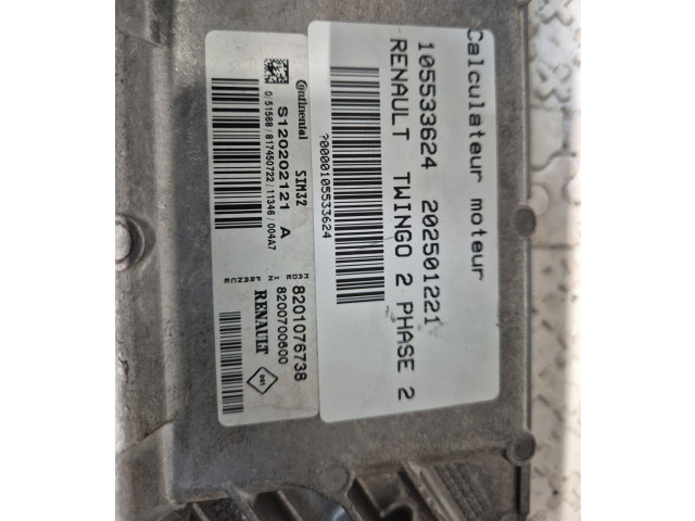 Блок управления двигателя 8201076738 Renault Twingo II