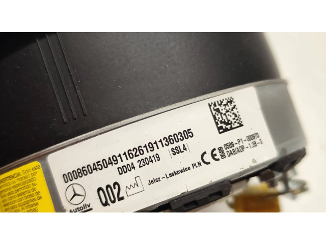 Подушка безопасности водителя 0008604504, 0589P1000970   Mercedes-Benz E W213