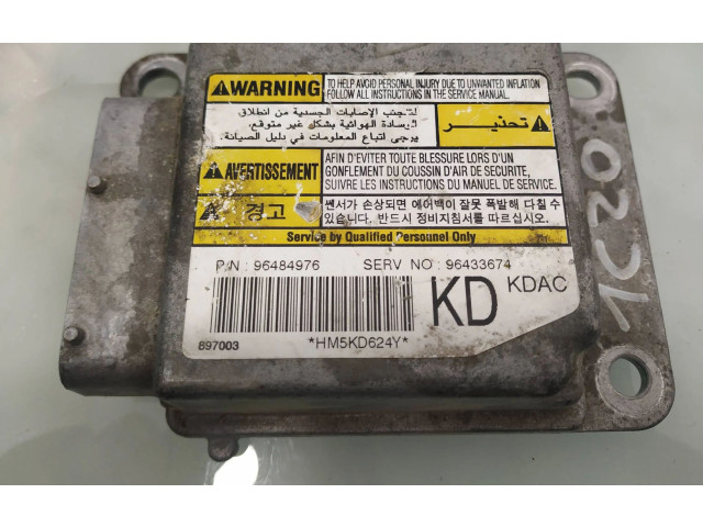 Блок подушек безопасности 96484976, 96433674 Chevrolet Matiz