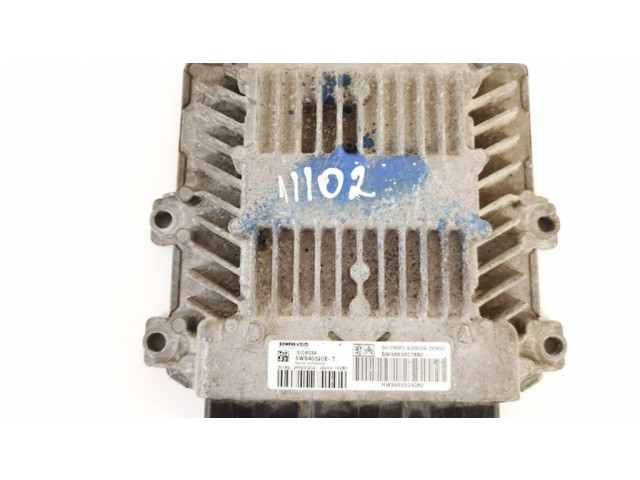 Блок управления двигателя SW9663607880, HW9655534080  SID803A  5W   Peugeot 607
